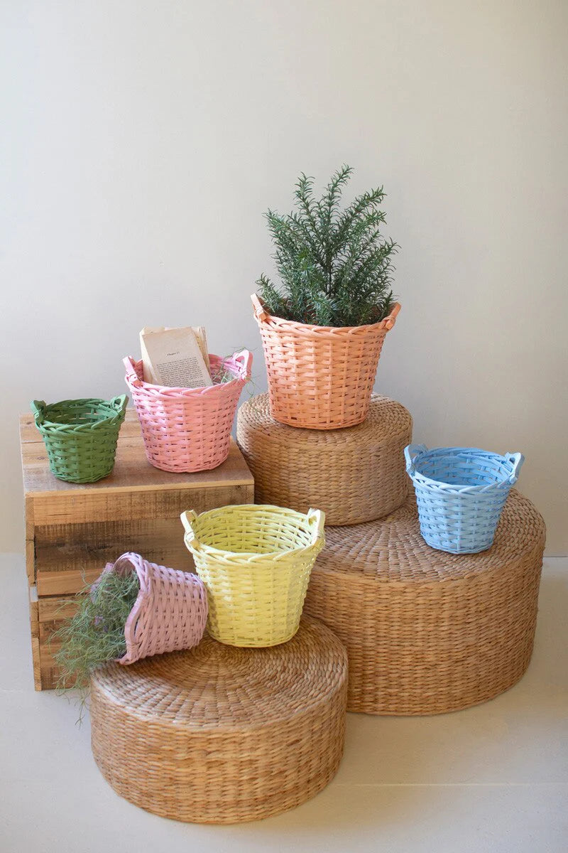 Light Blue Easter Basket