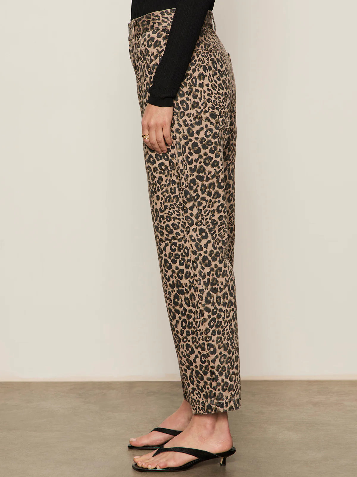 Boyfriend Utility Pants - French Kitty