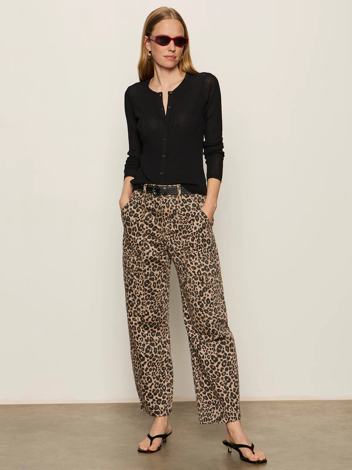 Boyfriend Utility Pants - French Kitty