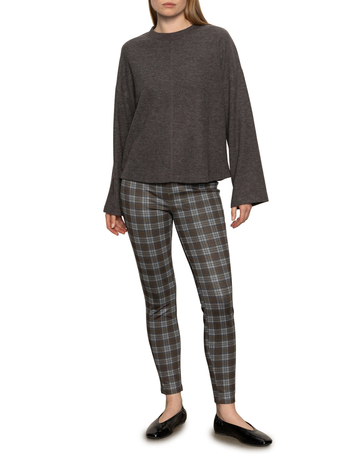 Into the Woods Cozy Top - Heather Ink