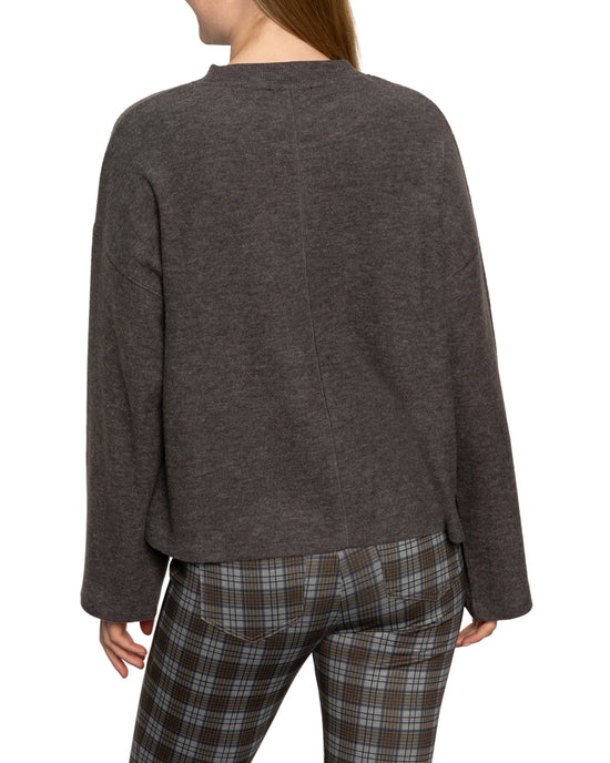 Into the Woods Cozy Top - Heather Ink