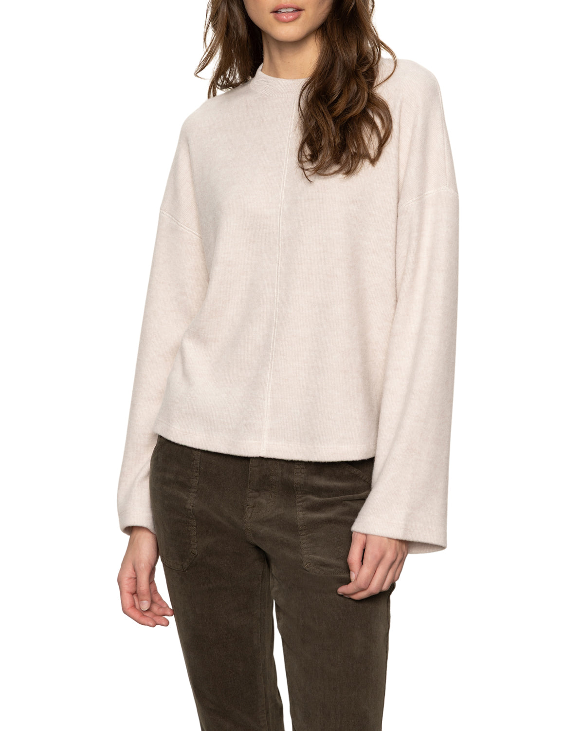 Into the Woods Cozy Top - Heather Pearl