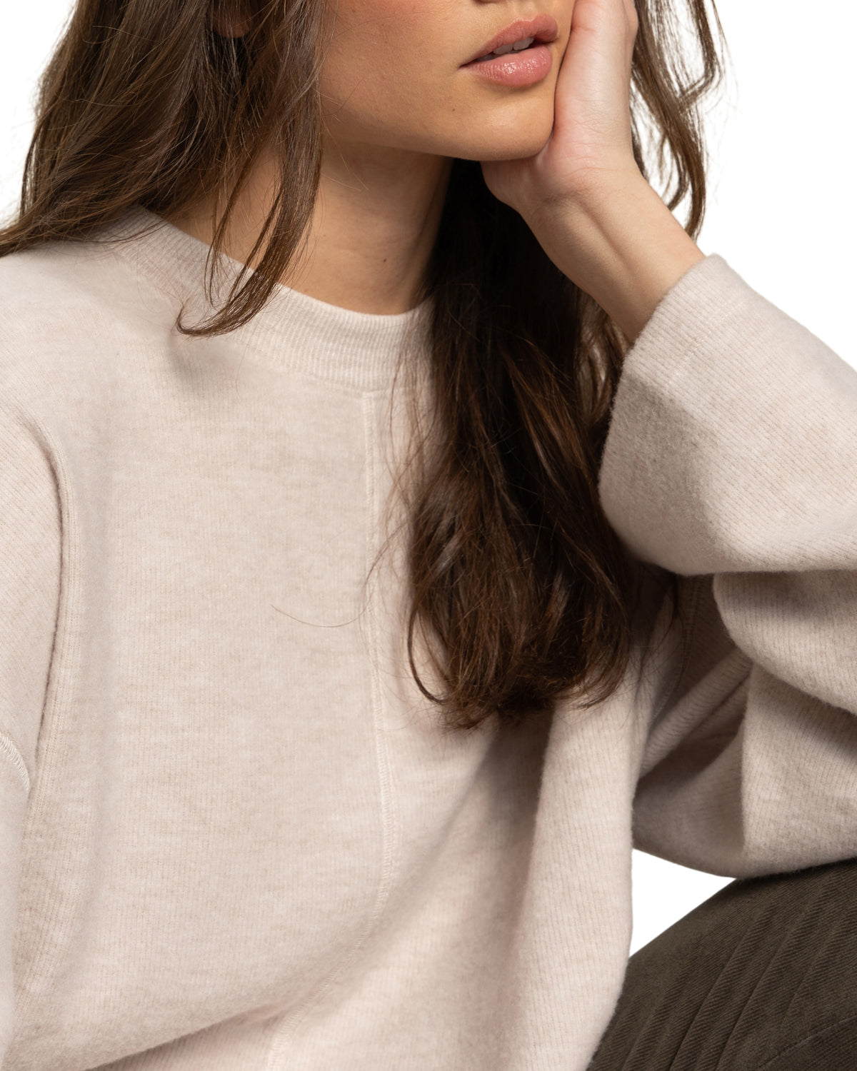 Into the Woods Cozy Top - Heather Pearl