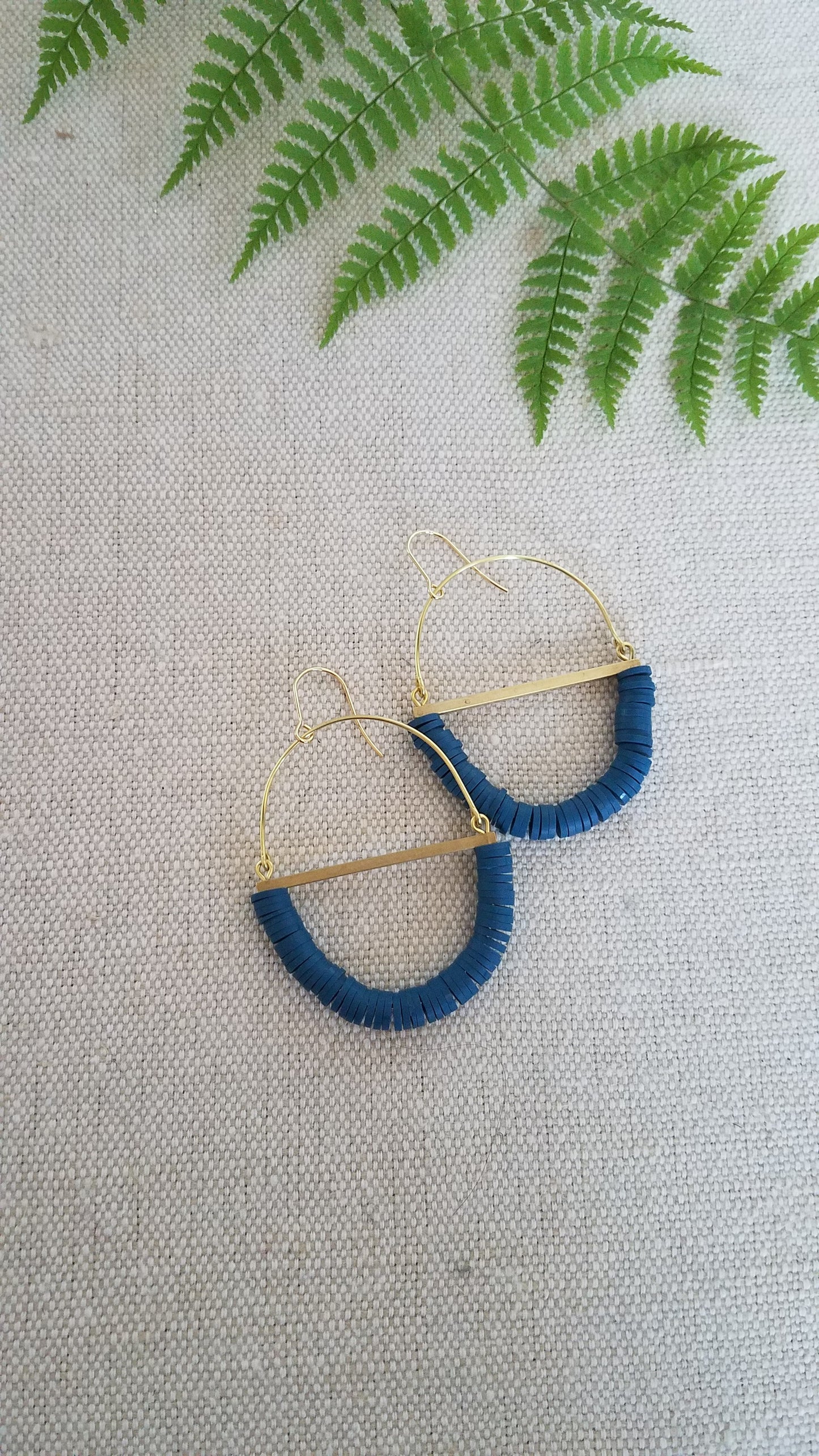 Terrain Earrings - Deep Sea