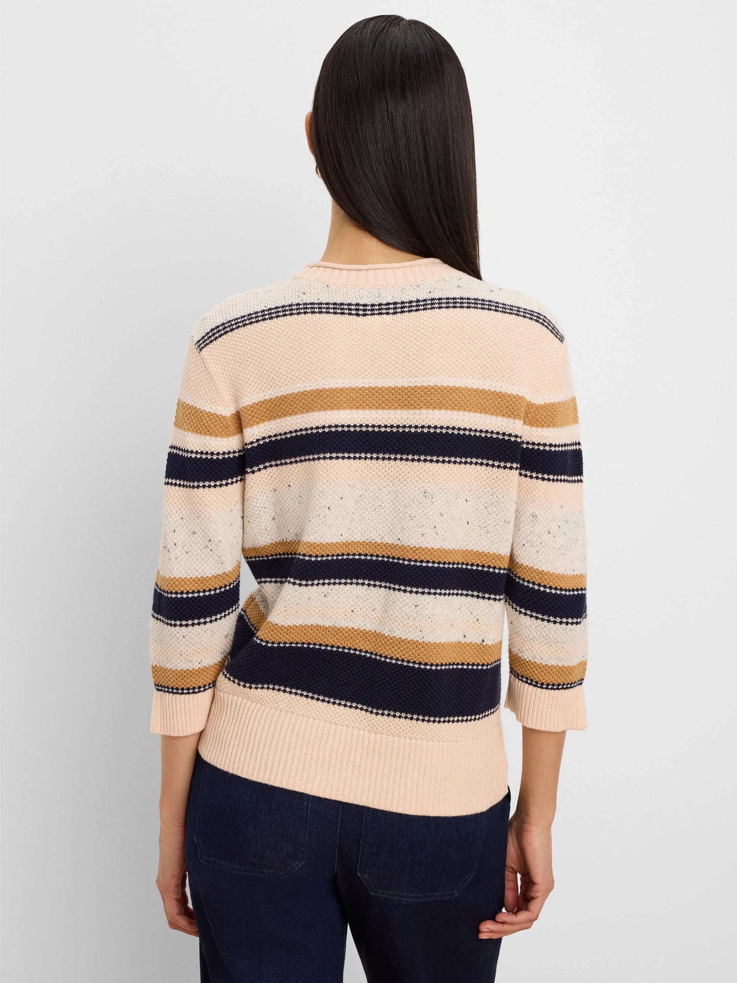 Mixed Stripe Sweater - Neutral Multi