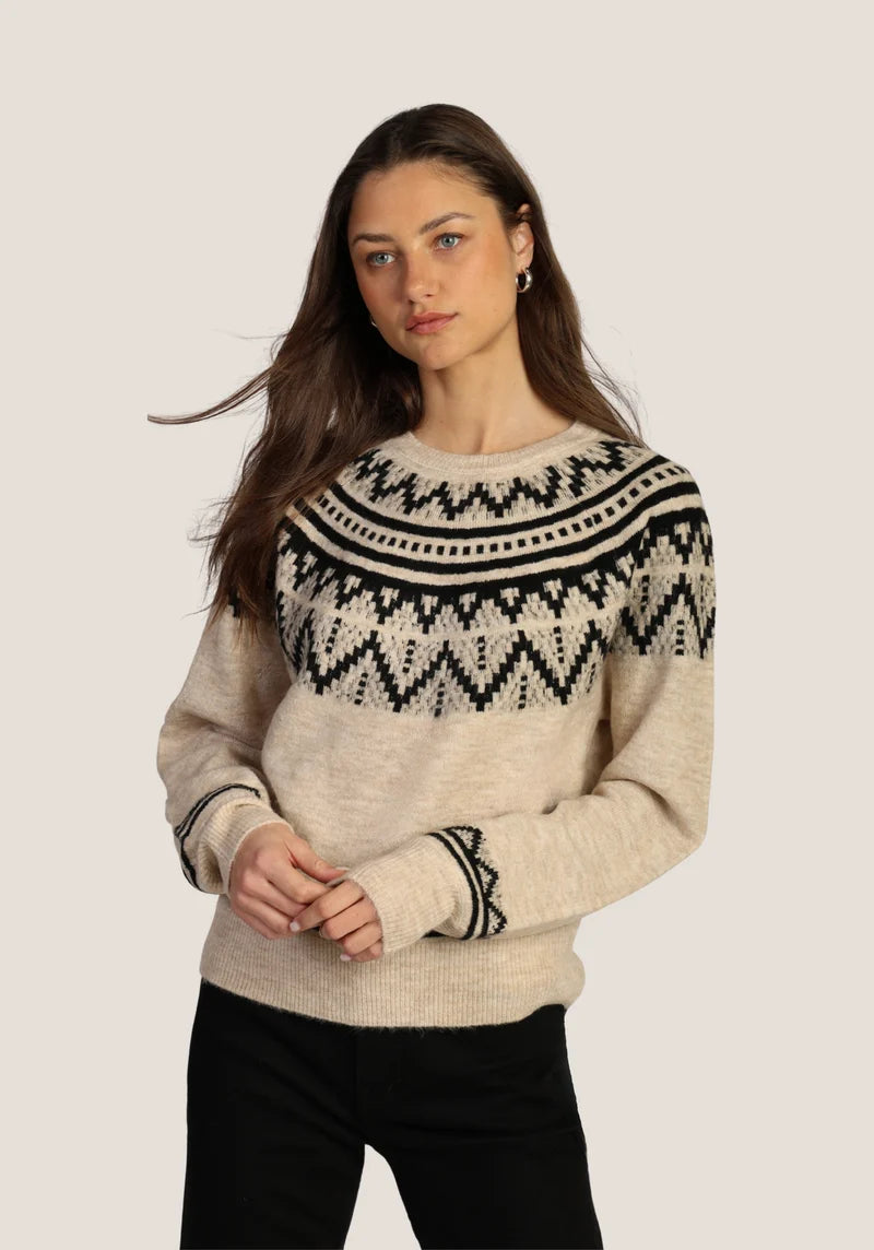 Tara Fair Isle Sweater