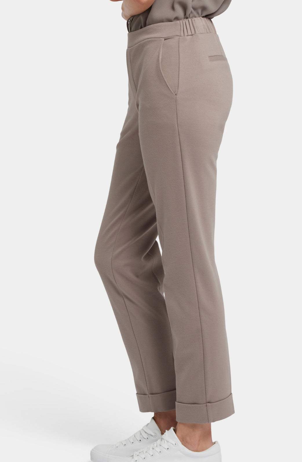 Cassidy Pull-On Pants with Cuffs - Saddlewood