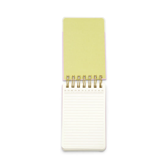 Load image into Gallery viewer, Twin Wire Notepad - Wavy Stripes
