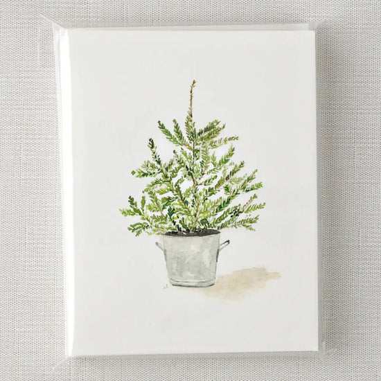 Evergreen Notecards - Set of 8