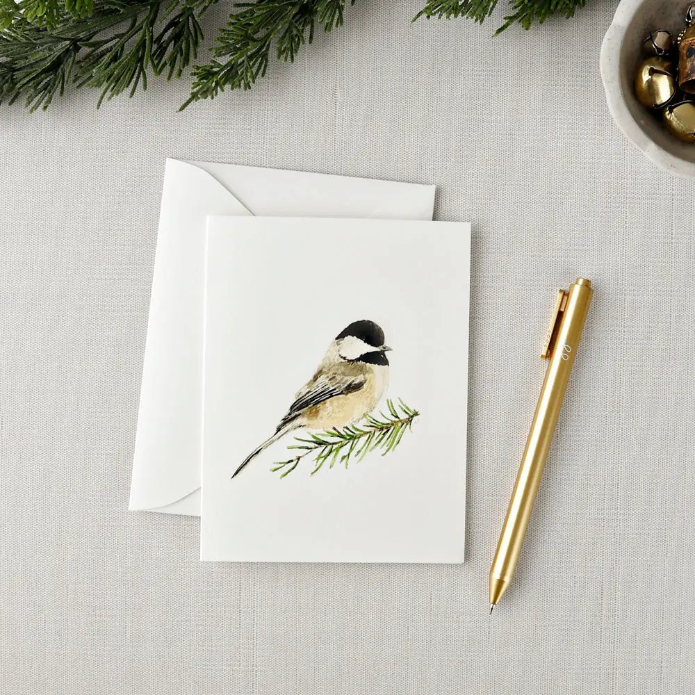 Evergreen Notecards - Set of 8