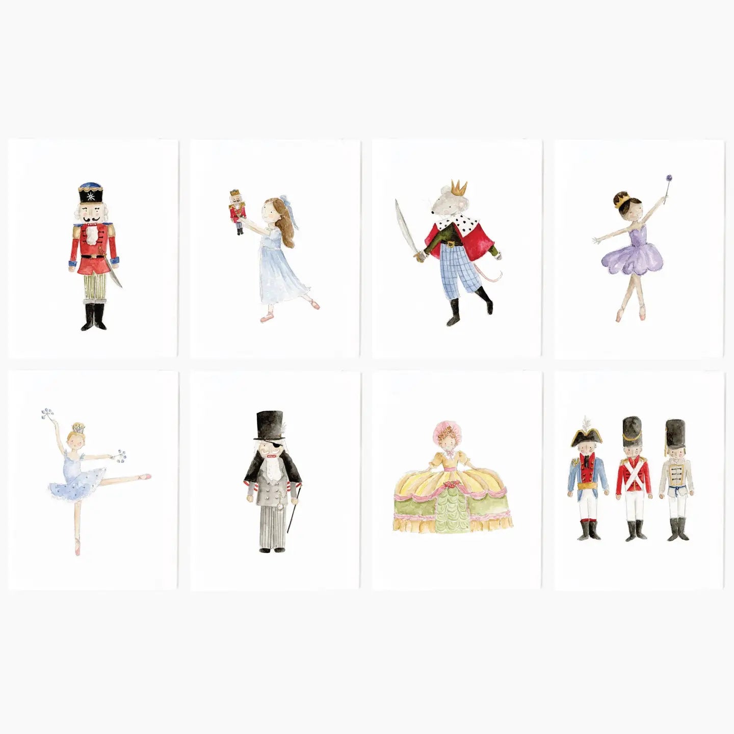 Nutcracker Notecards - Set of 8