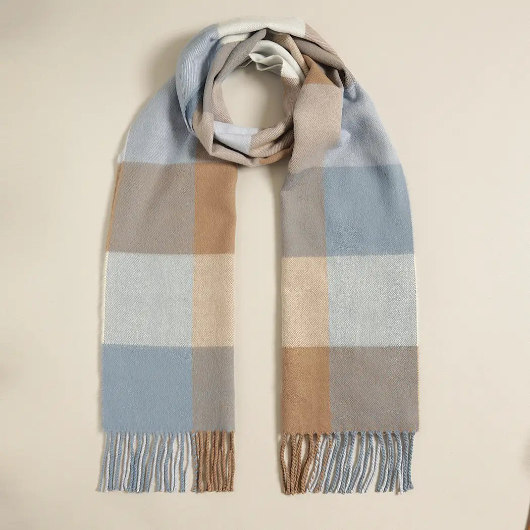Load image into Gallery viewer, Softer Than Cashmere Scarf - Blue
