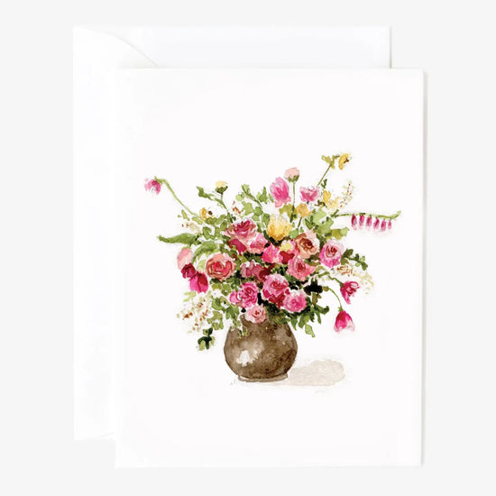 Rose Bouquet Notecards - Set of 8