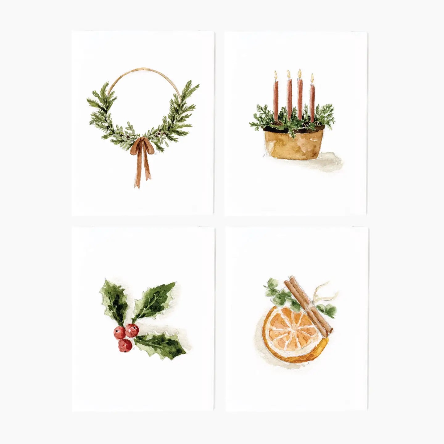 Yuletide Notecards - Set of 8