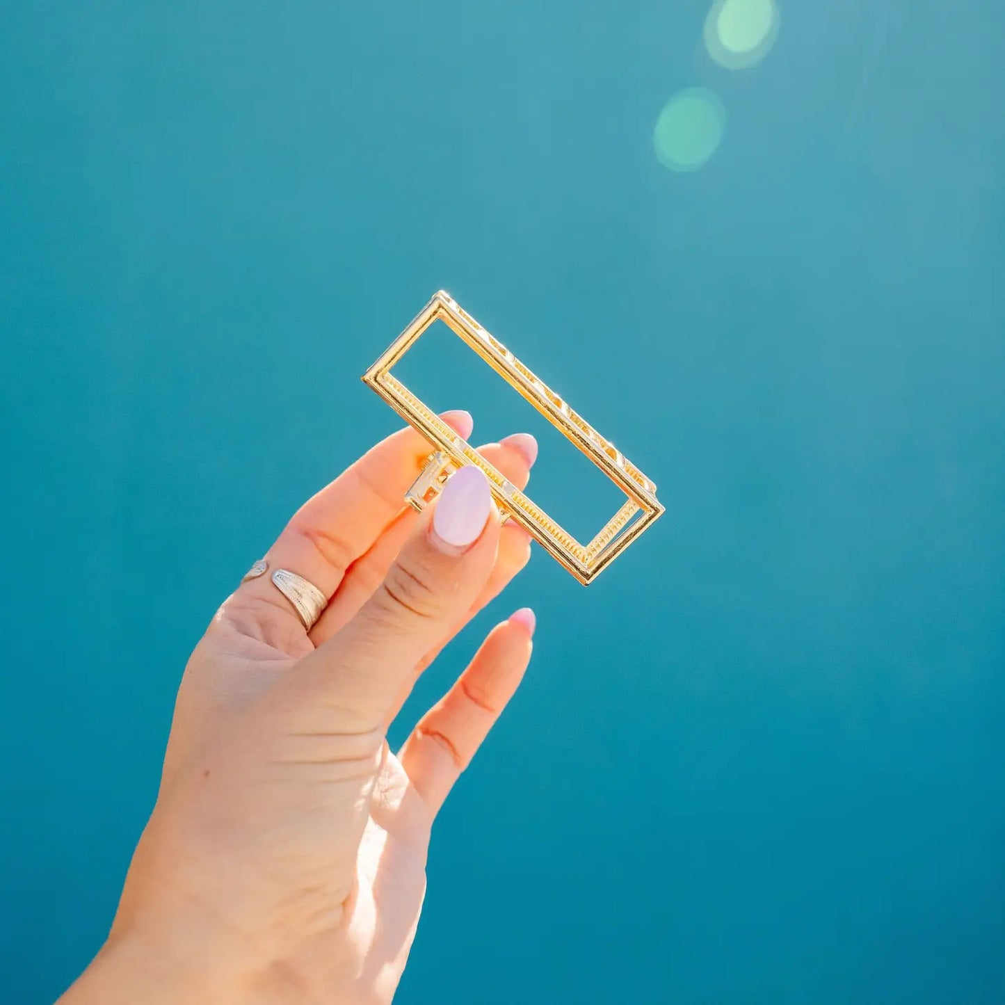 Gold Claw Hair Clip