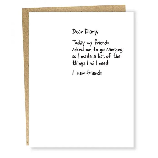 New Friends Greeting Card