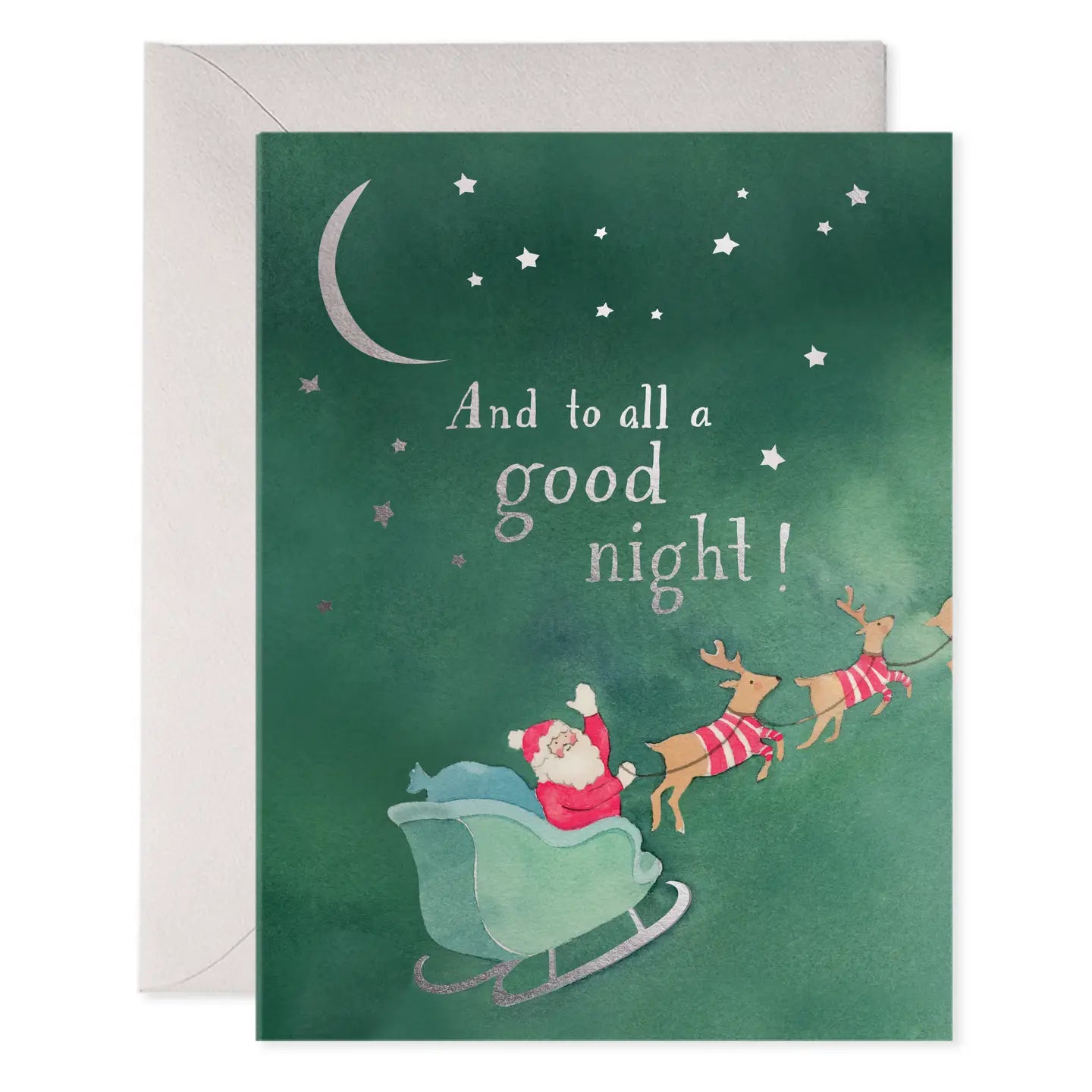 To All a Good Night Holiday Greeting Card