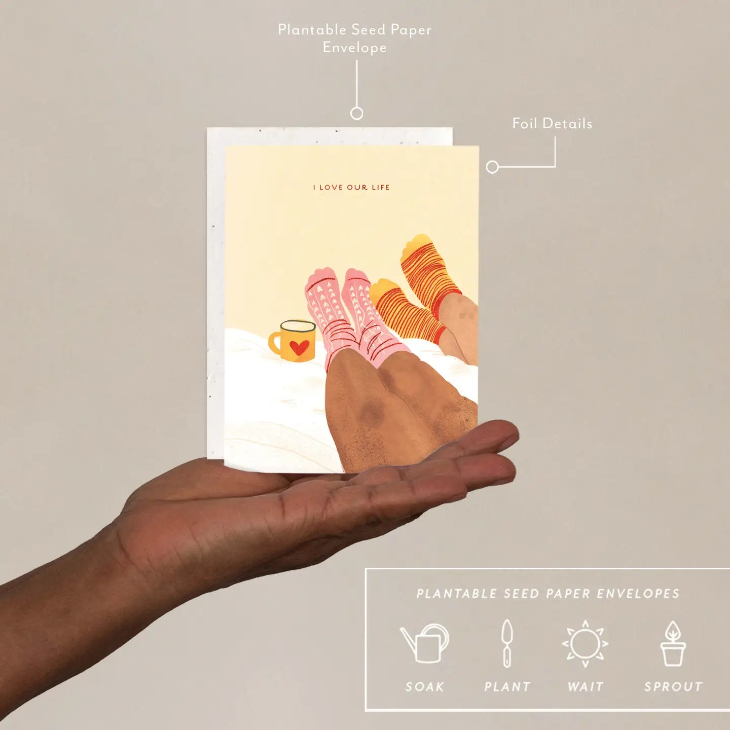 Love Our Life Greeting Card