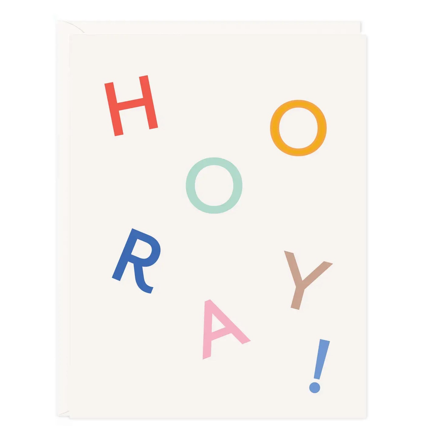 Hooray Letters Card