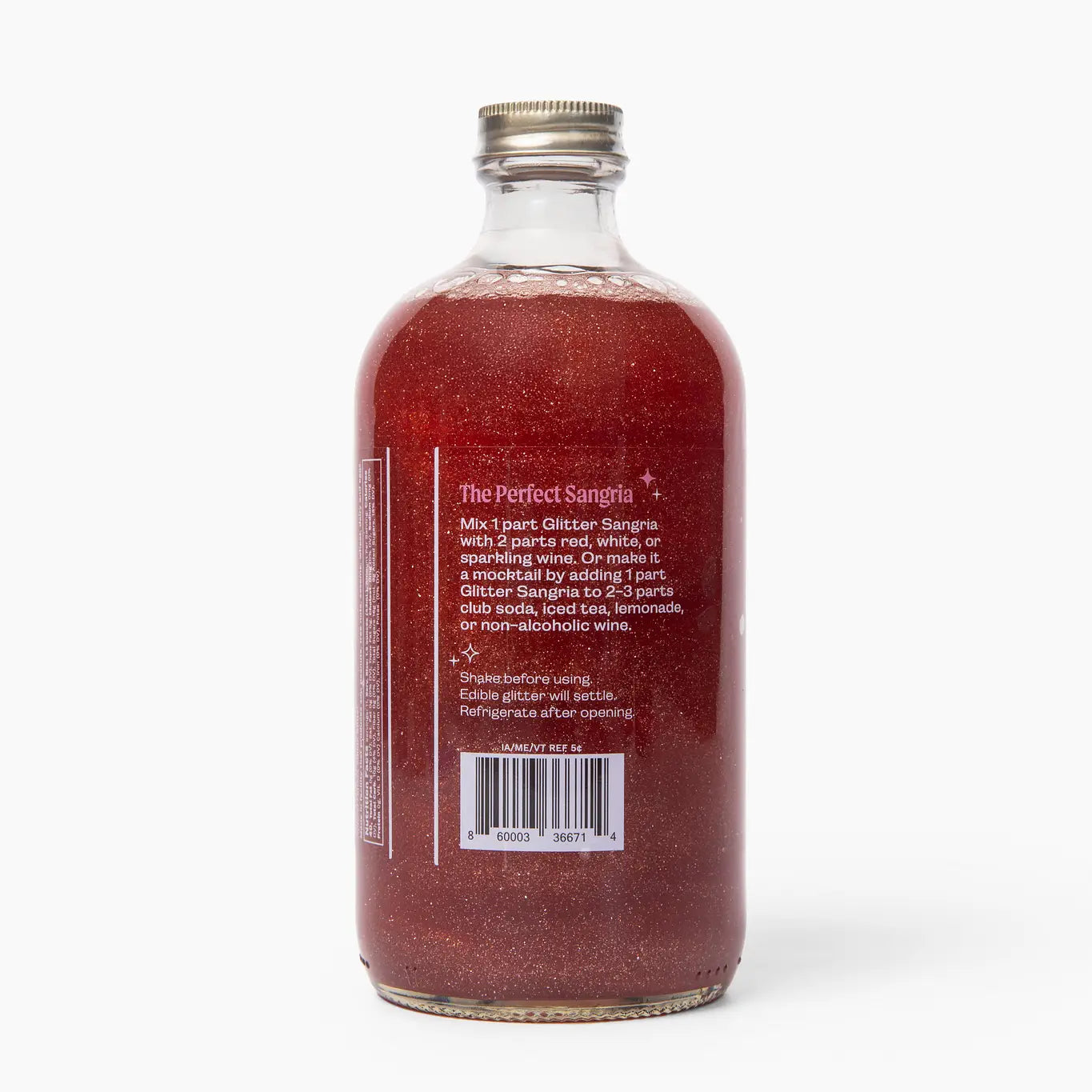 Glitter Sangria Cocktail Mix/Syrup - 16 oz.
