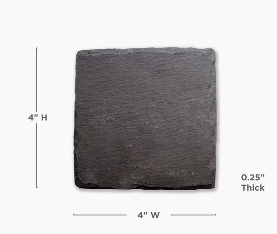 Slate Coasters - Set of 4