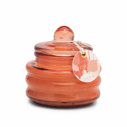 Beam Dusty Red Candle Jar with Lid - Pamelo Rose