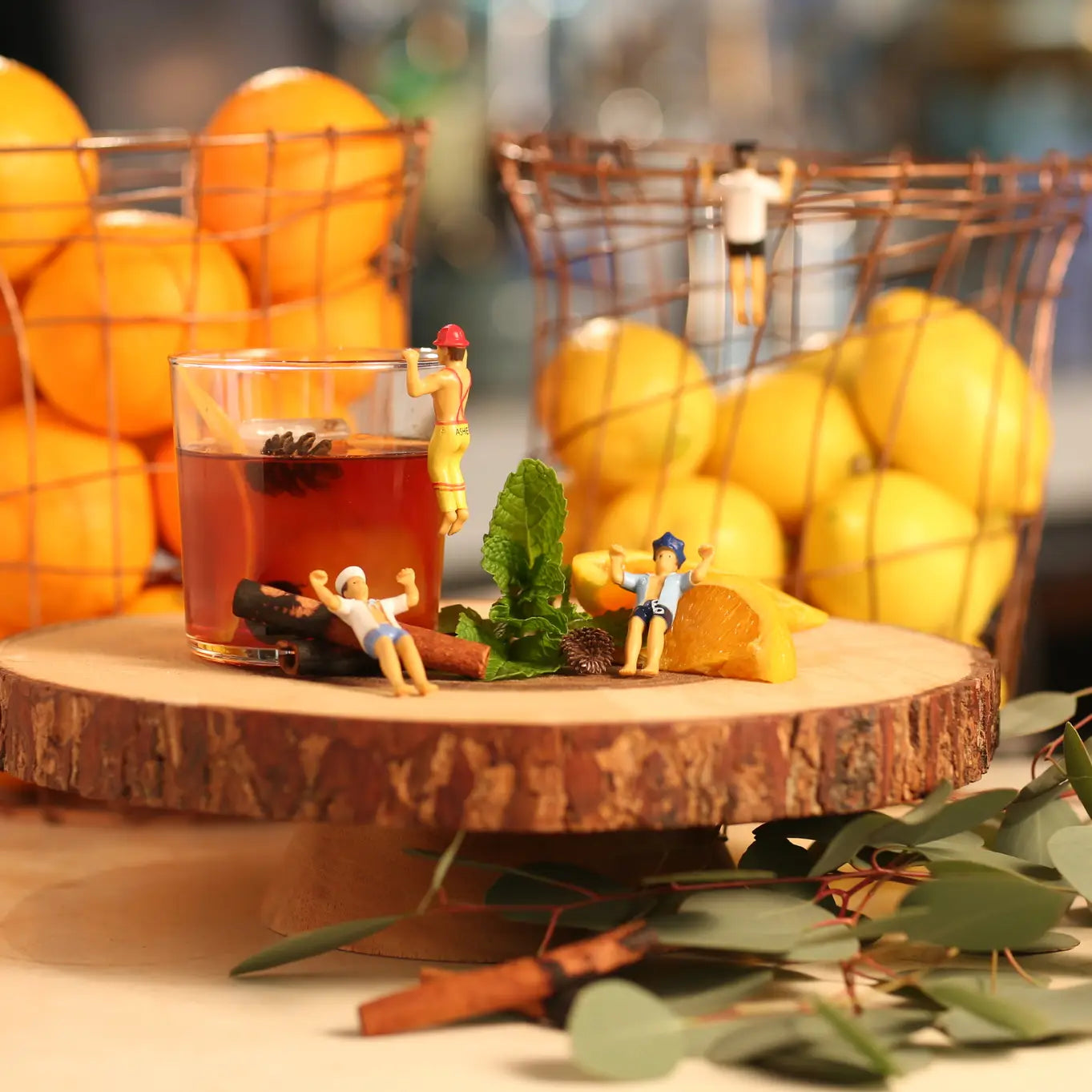 Drinking Buddies Men in Uniform Drink Markers