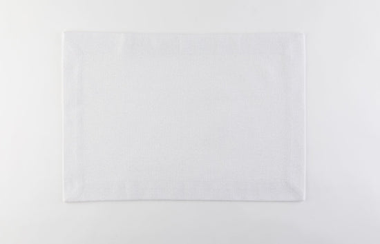 Silver Glitter Rectangular Placemat