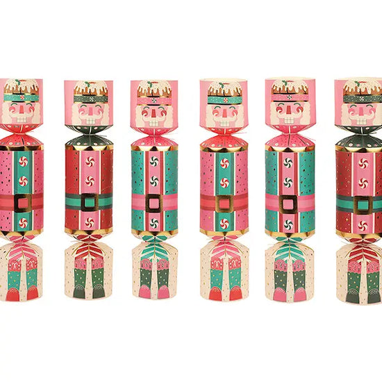 Candyland Nutcracker Party Crackers - Set of 6