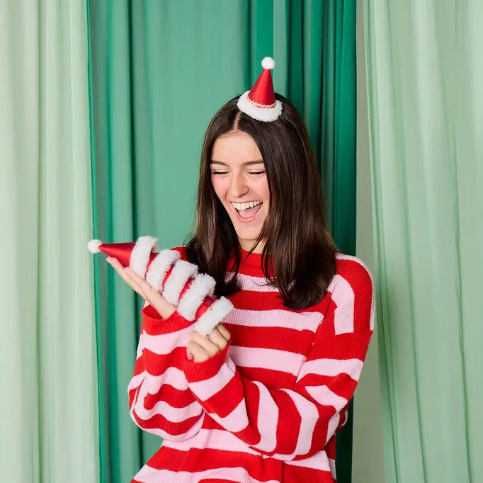 Mini Santa Party Hats - Set of 6