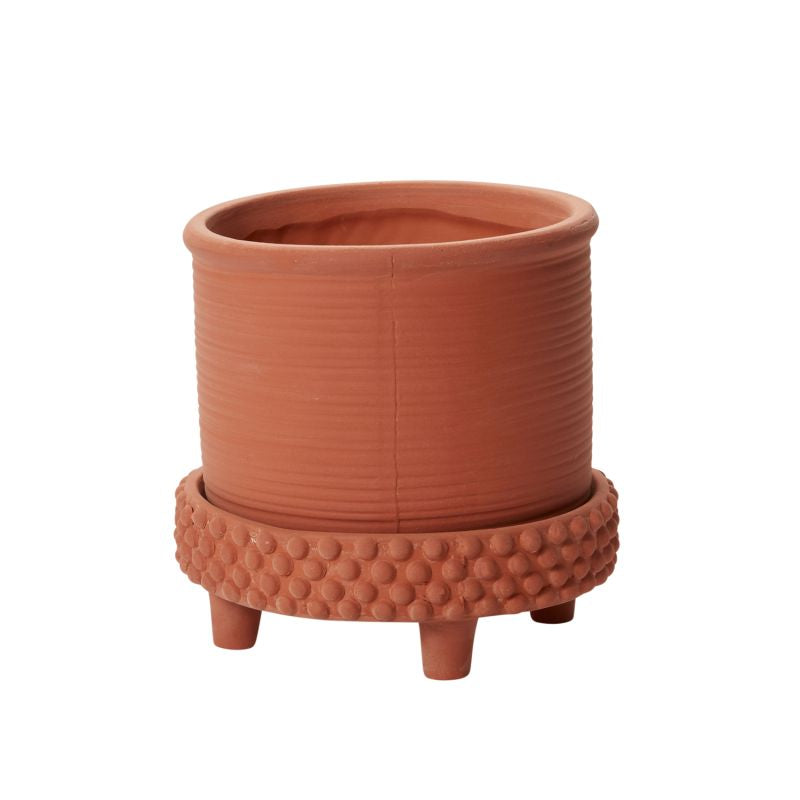 Jane Footed Plant Pot - 7 3/4 Inch