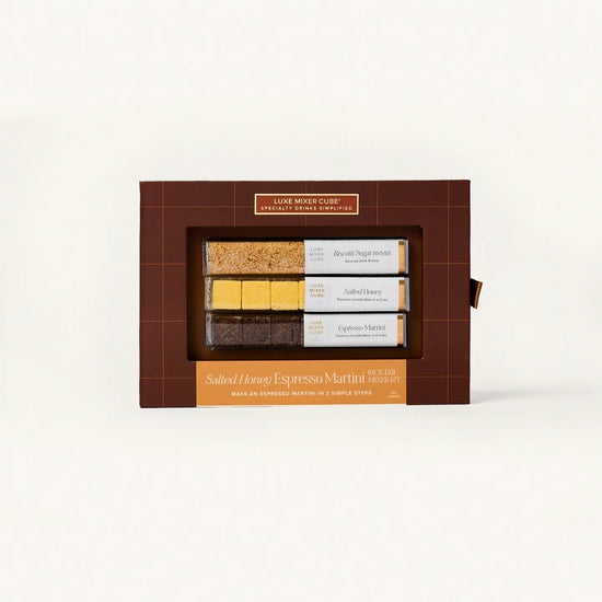 Salted Honey Espresso Martini Mixer Cubes