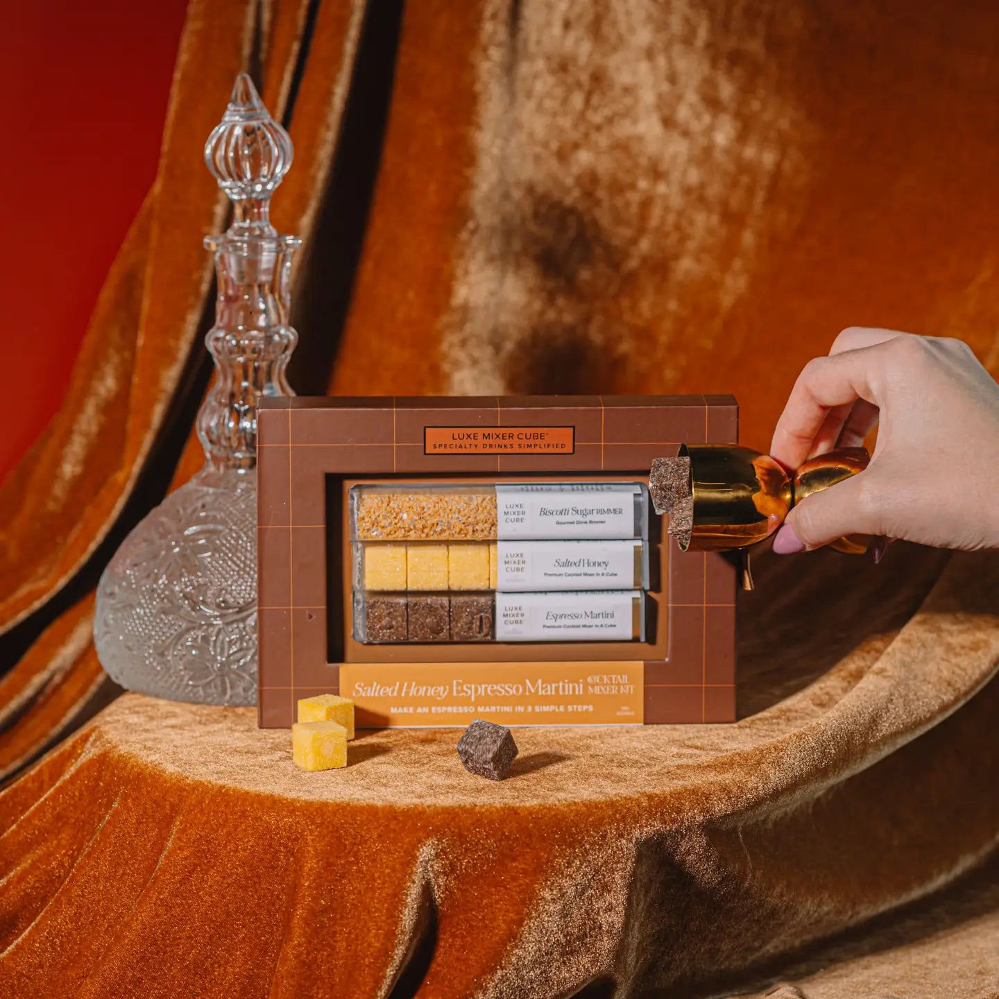 Salted Honey Espresso Martini Mixer Cubes