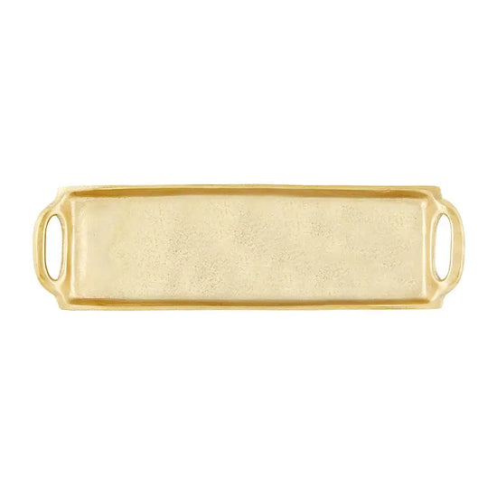 Gold-Colored Aluminum Tray
