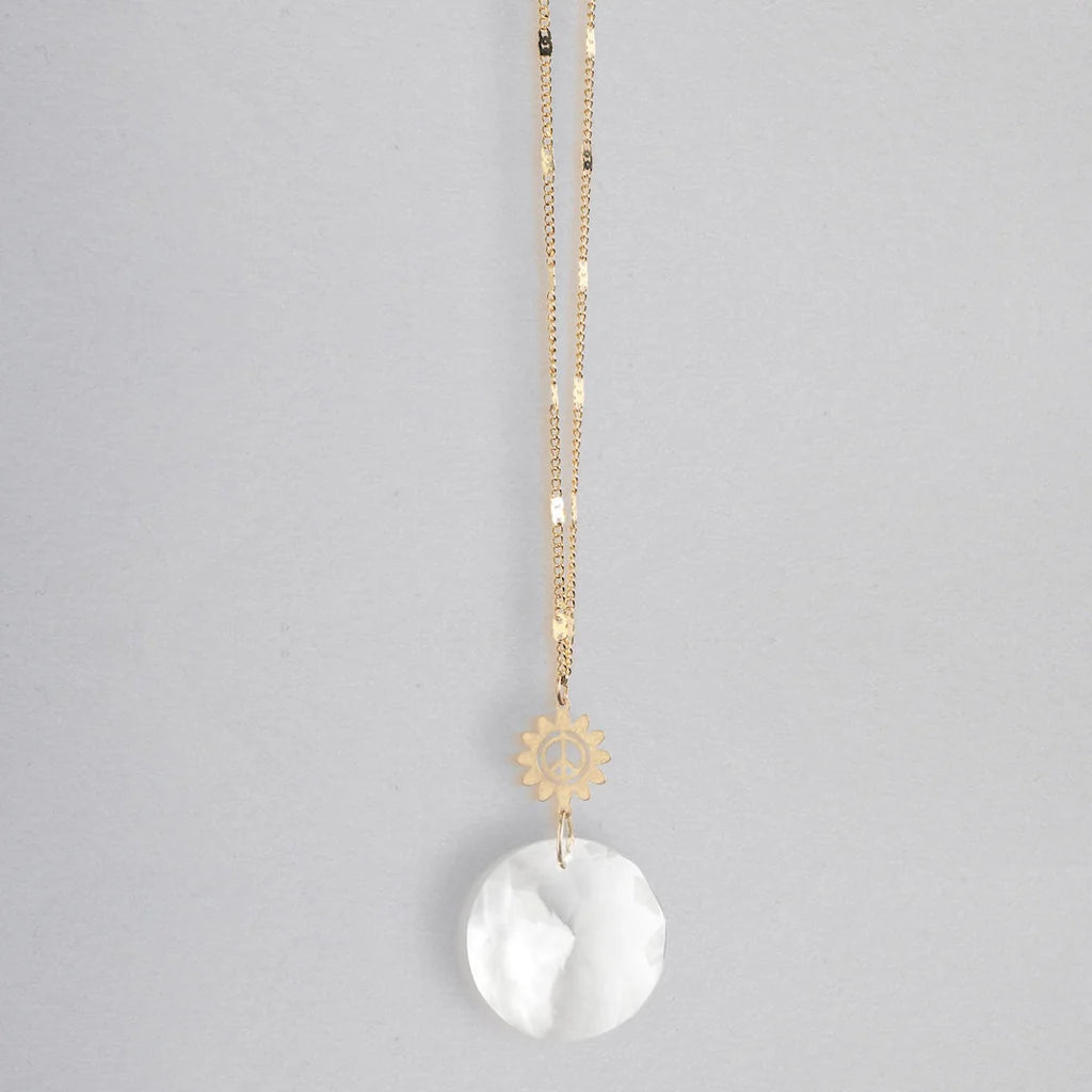 Pocket Suncatcher - Peace Flower