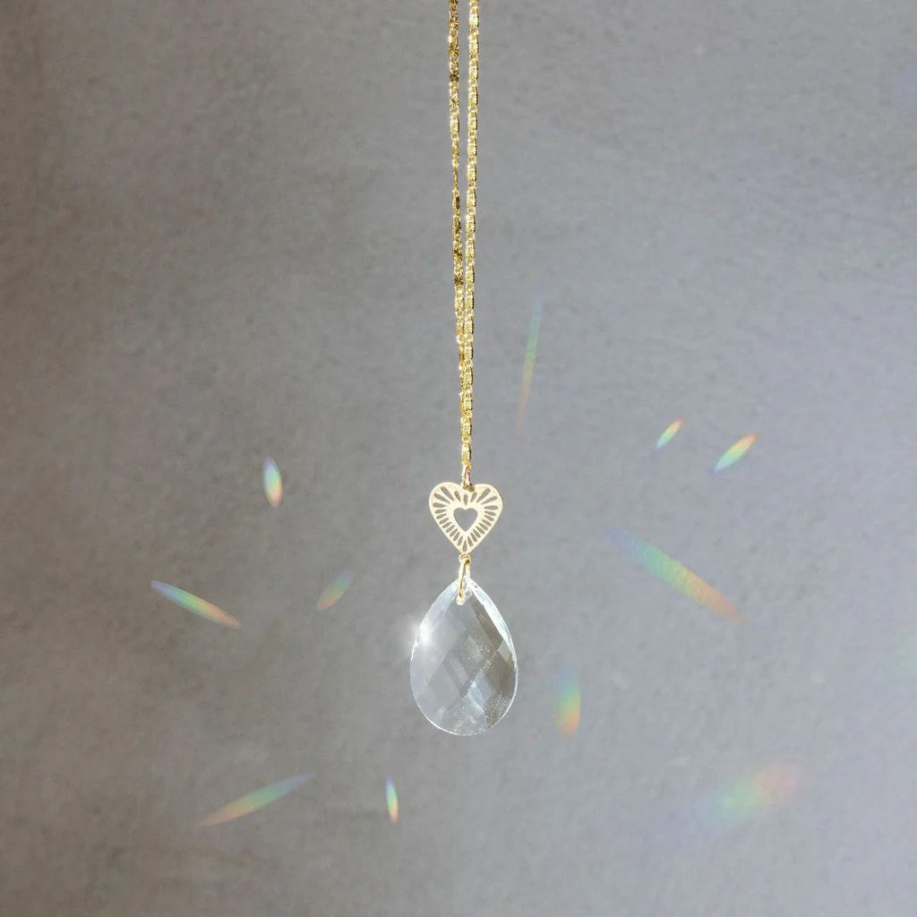 Pocket Suncatcher - Radiating Heart