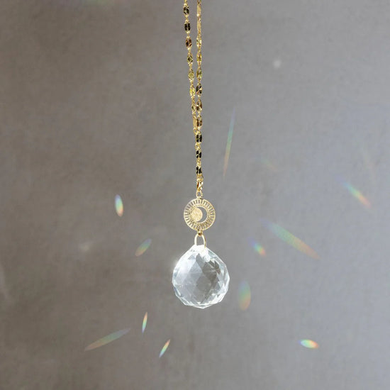 Pocket Suncatcher - Radiating Moon