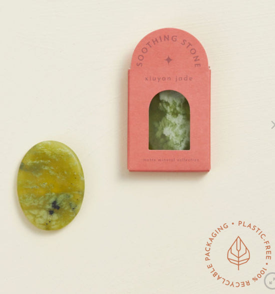Load image into Gallery viewer, Xiuyan Jade Soothing Stone
