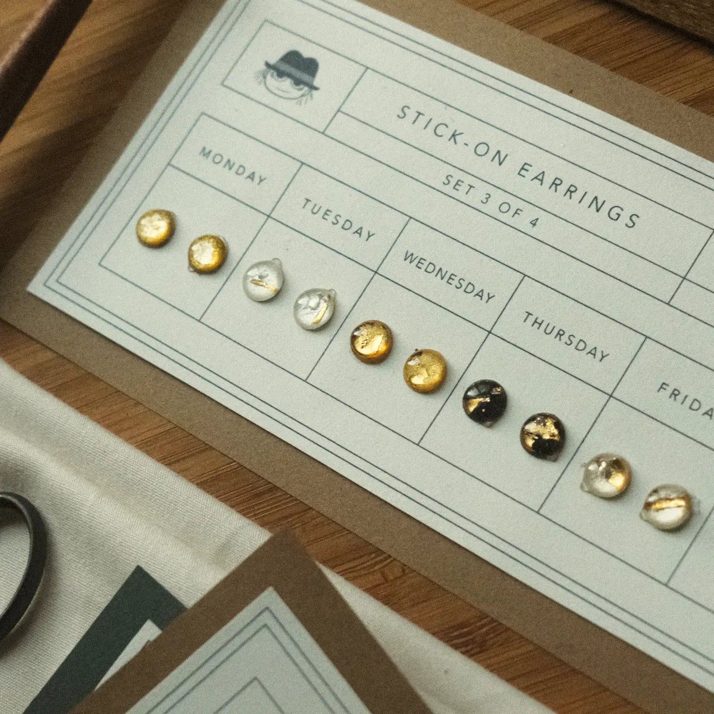 Dragon’s Trove Stick-On Earrings