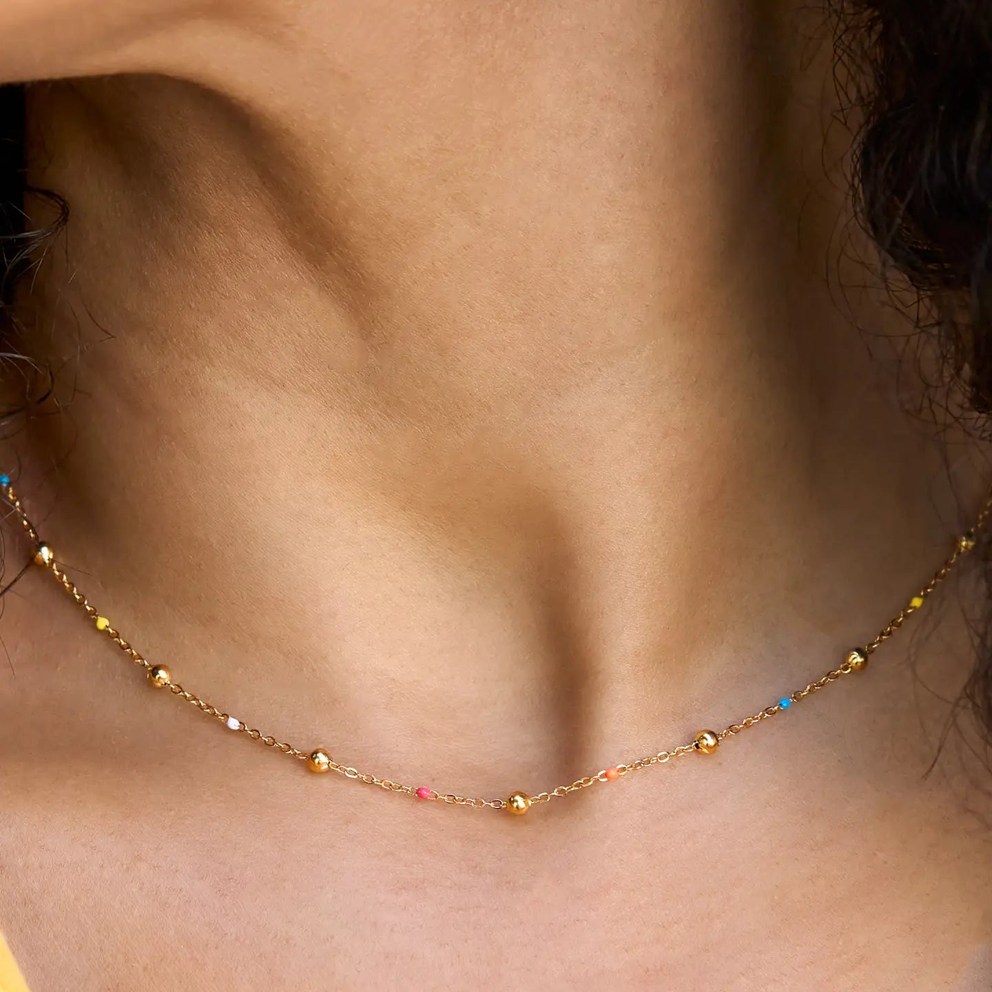 Dippin’ Dots Necklace