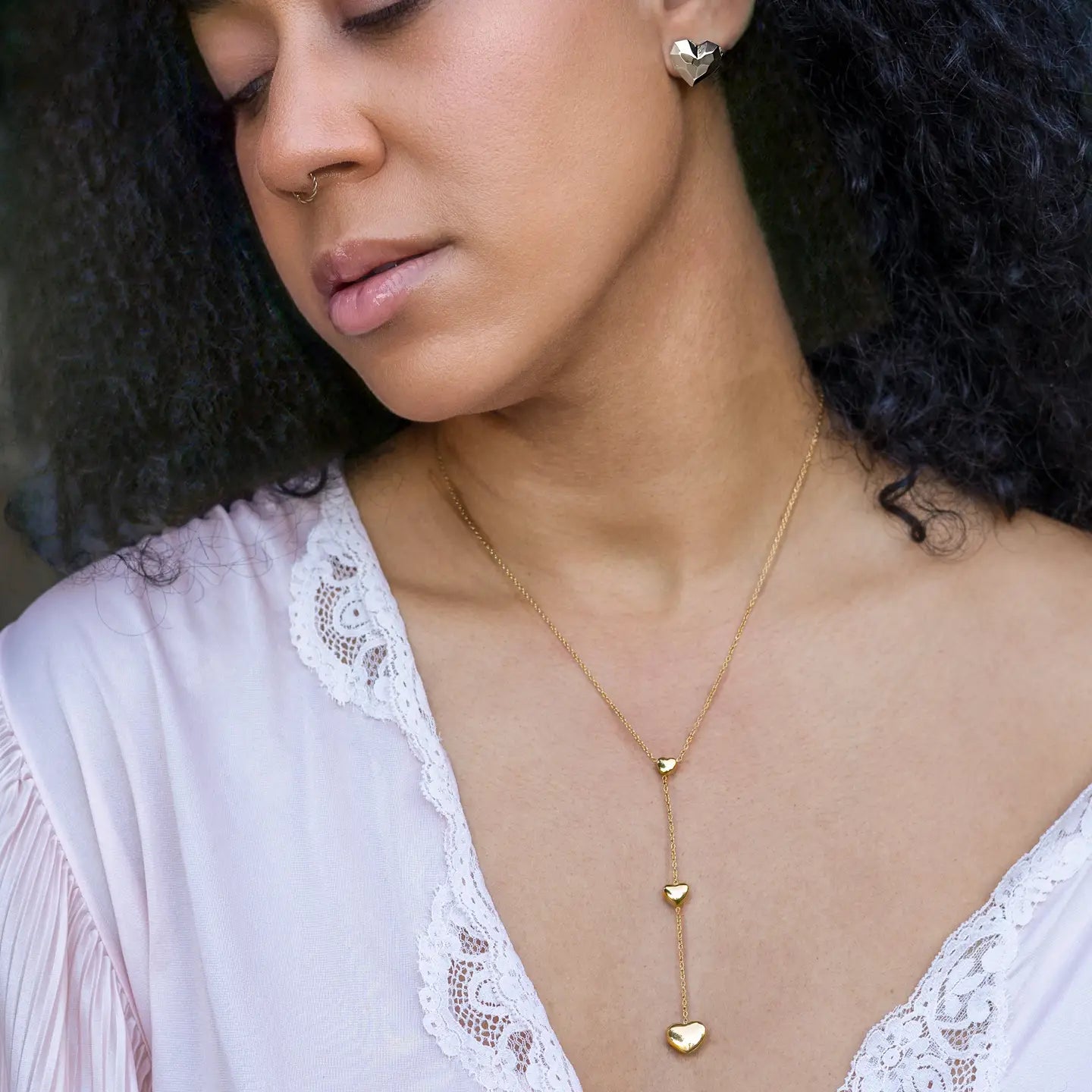 Falling in Love Lariat Necklace