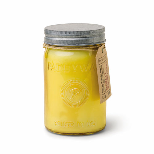 Relish Jar Yellow Glass Candle - Fresh Meyer Lemon - 9.5 oz.