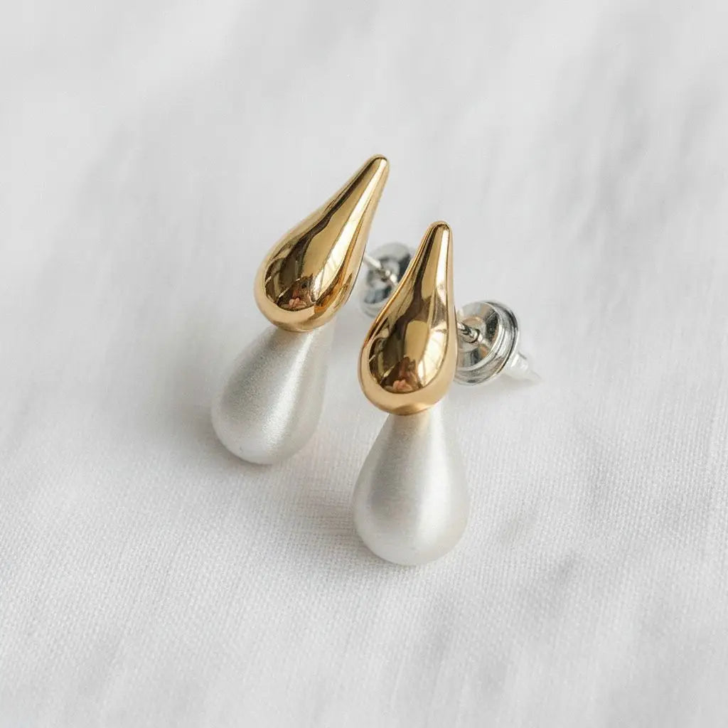 Vintage Pearl Drop Earrings