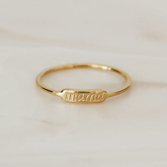 Mama Band Ring