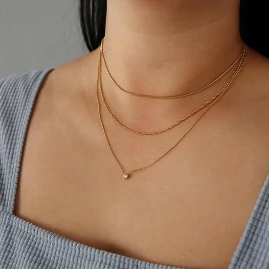 Trinity Layered Necklace
