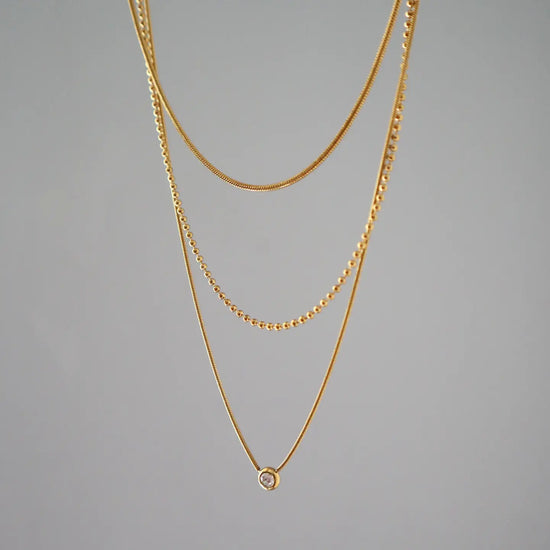 Trinity Layered Necklace