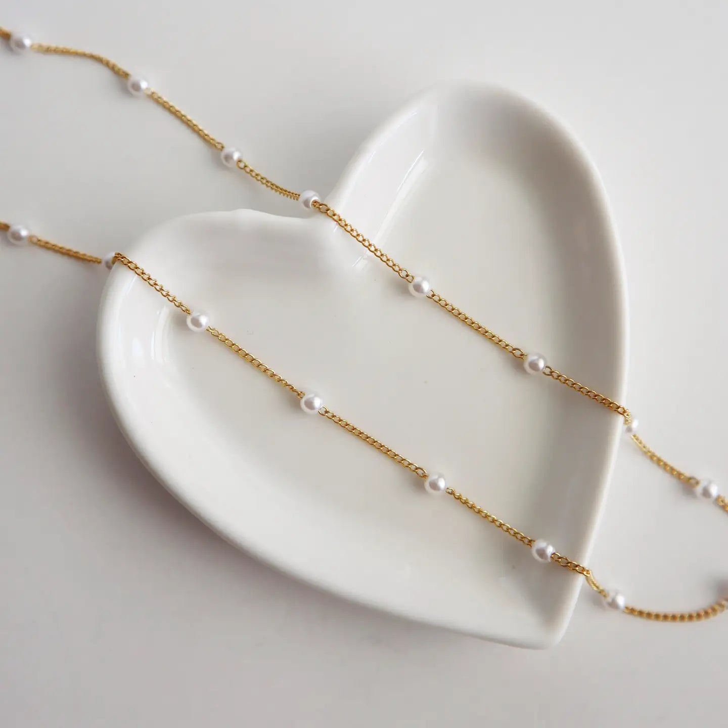 Pearl Satellite Chain Necklace