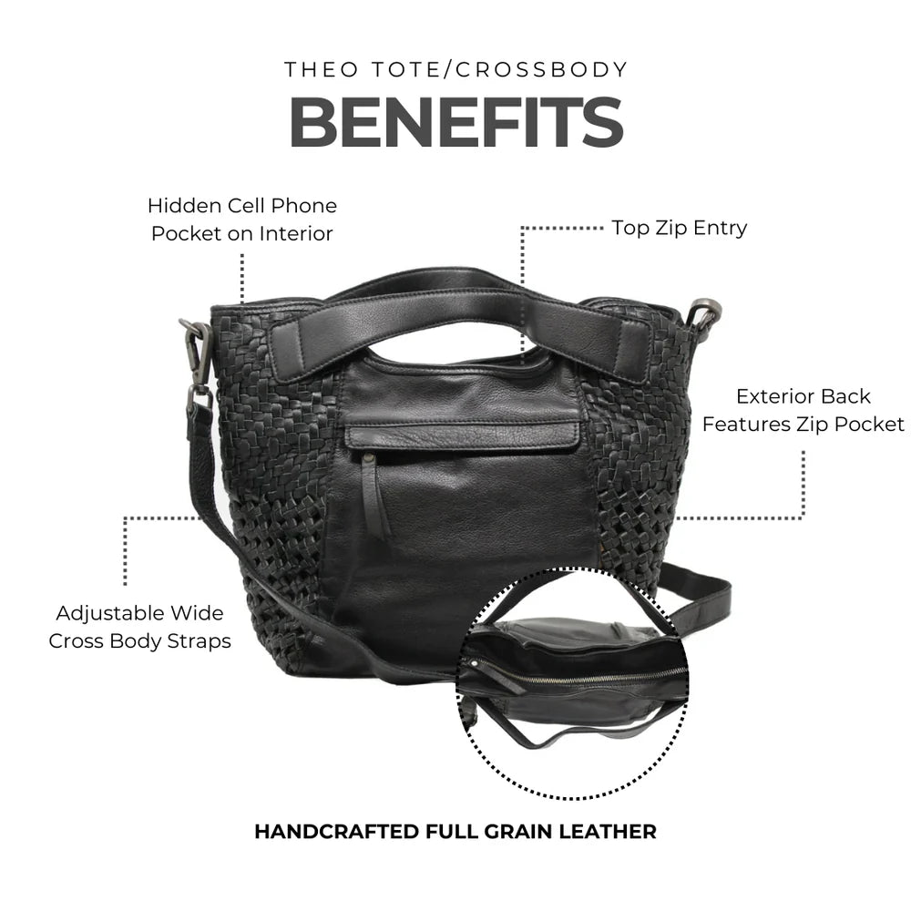 Theo Tote / Crossbody - Camel