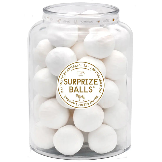 Mini Surprise Ball - White Snowballs