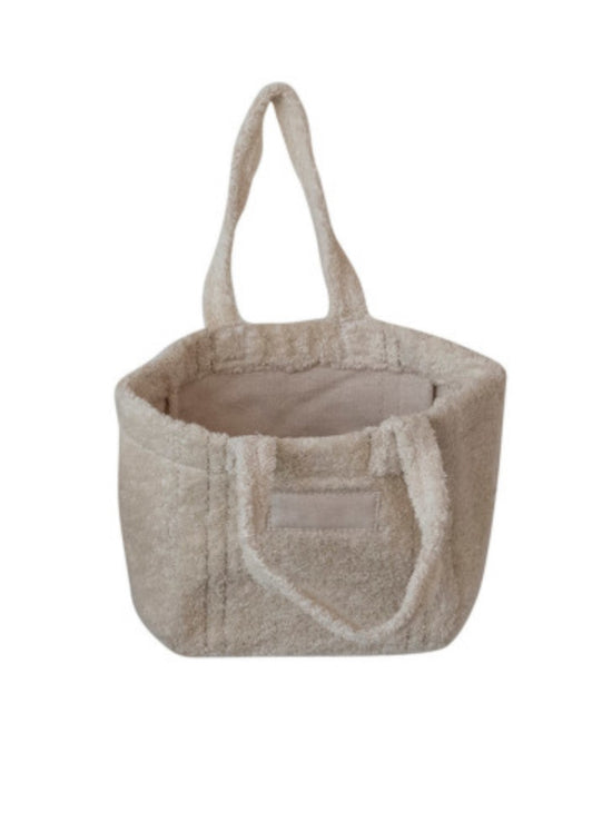 Load image into Gallery viewer, Cotton Terry Tote Bag With Handles - Small
